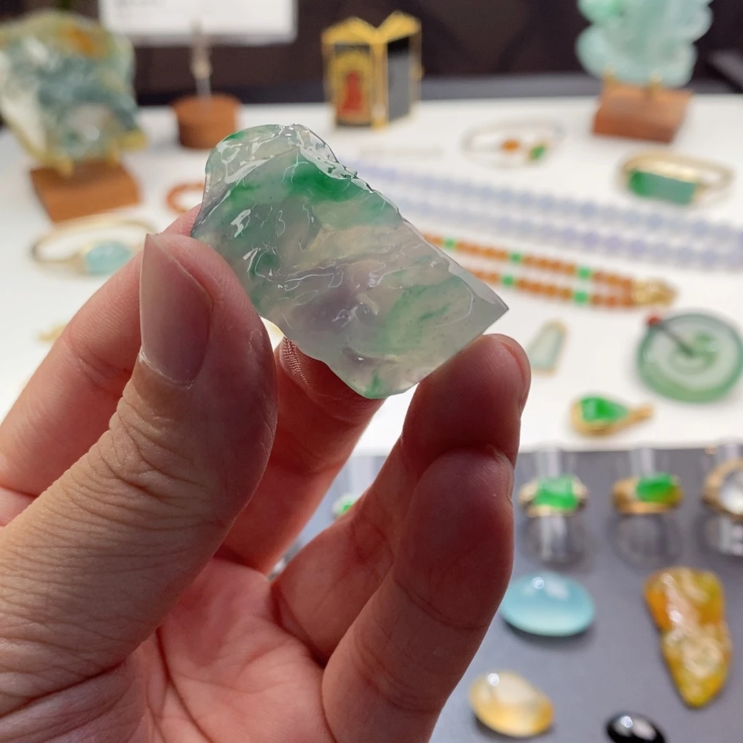 定制翡翠未镶嵌包工