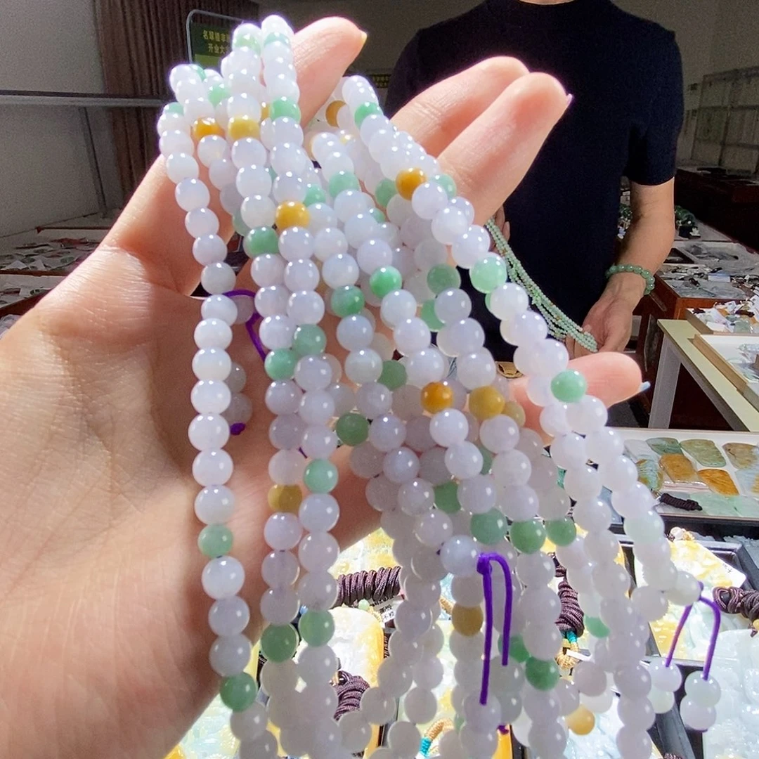 翡翠未镶嵌颈饰多样性仅发一件随机发货