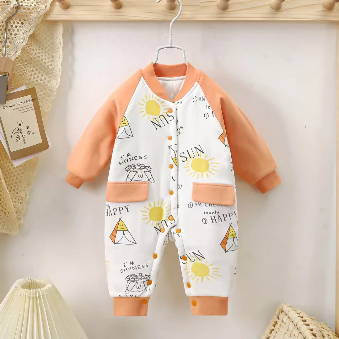 儿童手工纯棉棉花连体婴儿链接（新款福利）