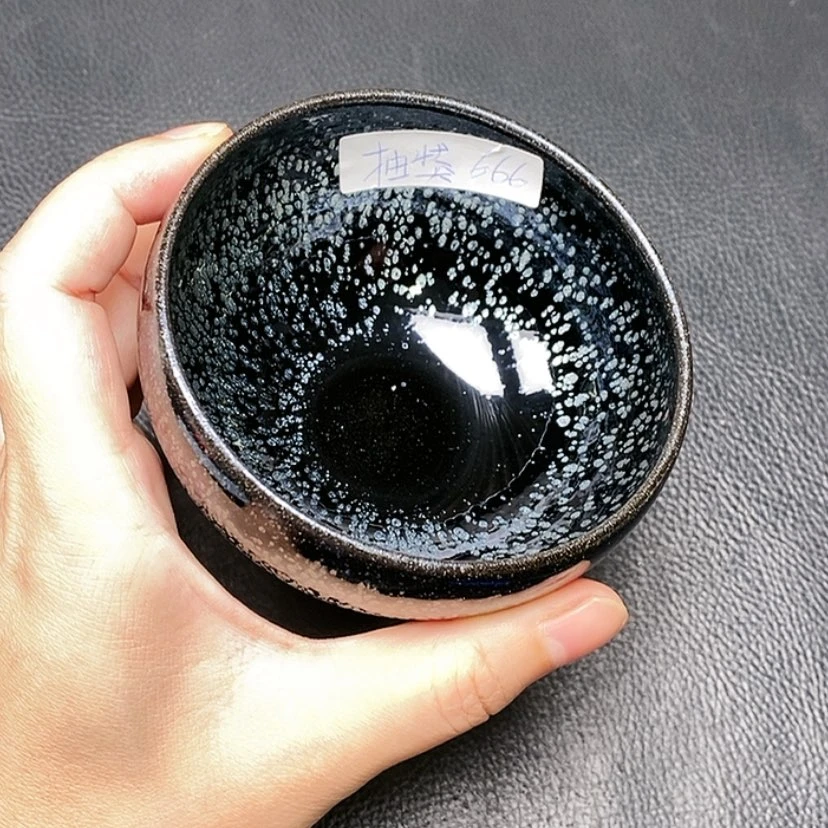 【闪购商品】茶盏厚*真建盏原矿釉全手工