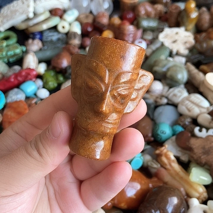 和田玉未镶嵌颈饰63