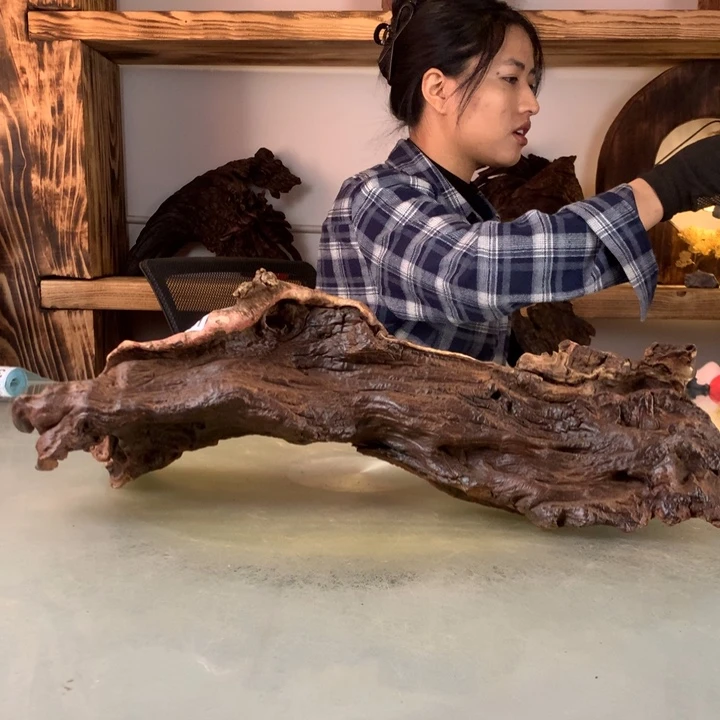 *****天然的云南紫柚木会黄水