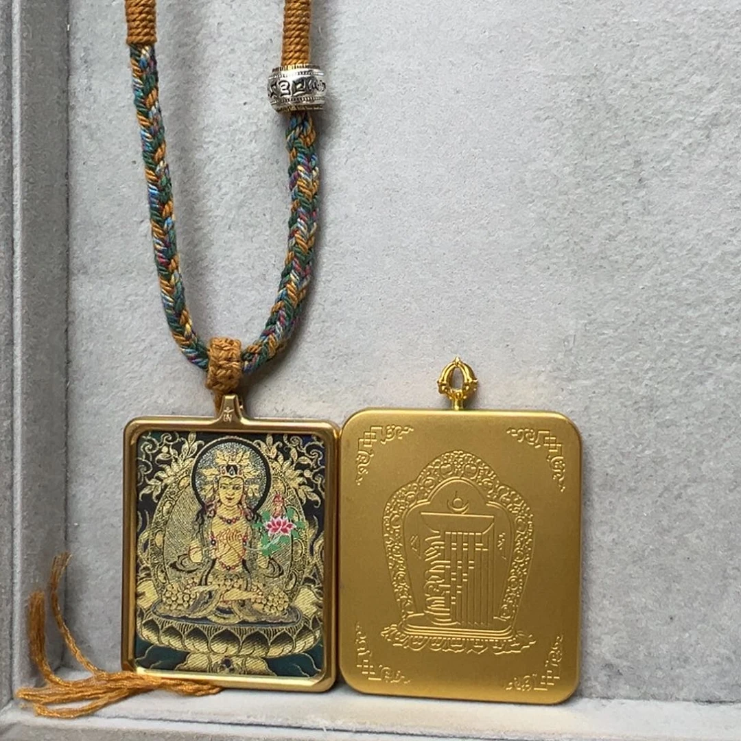 吊坠@*宁铜单面大势至绳子5