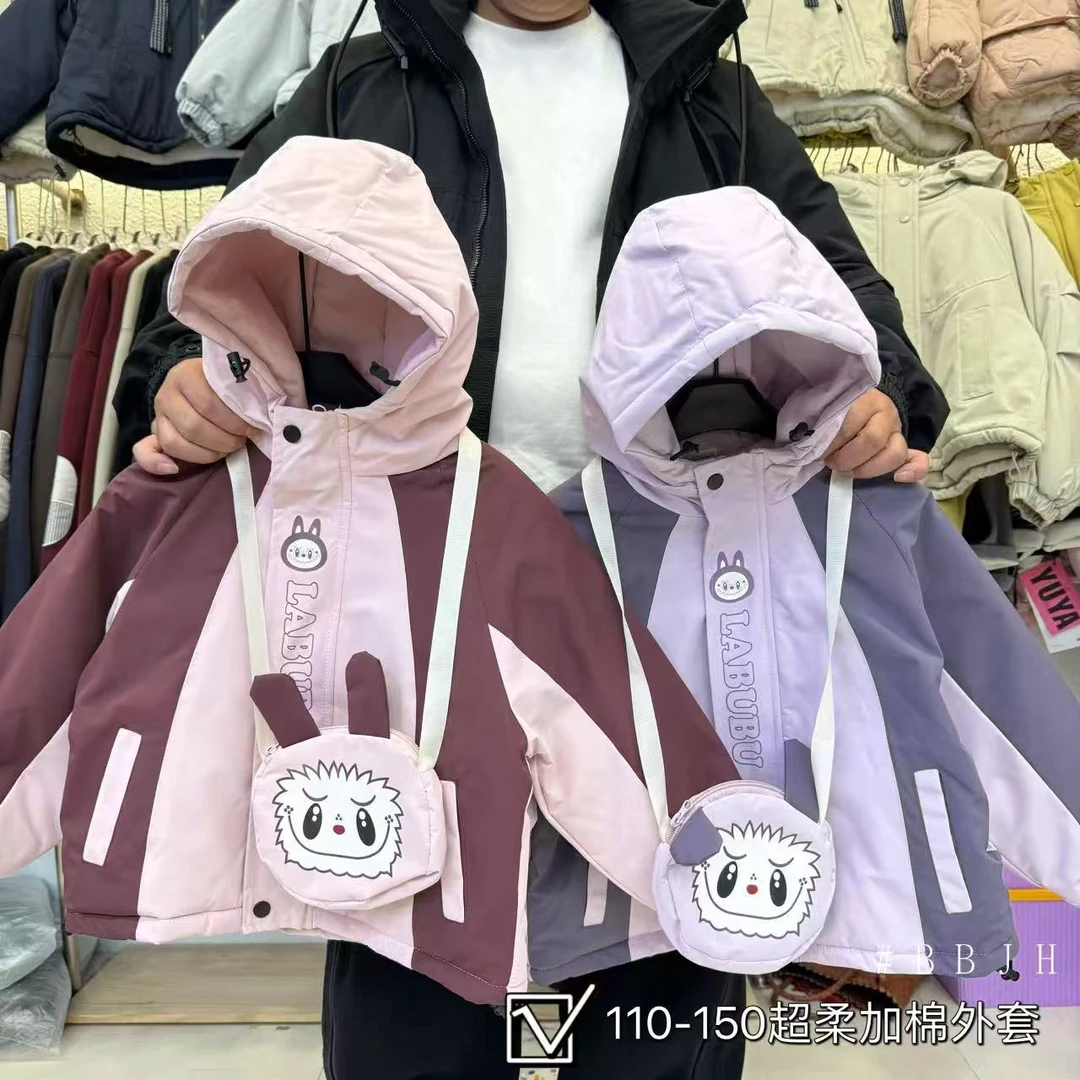 88725 秋冬新款女童加绒外套