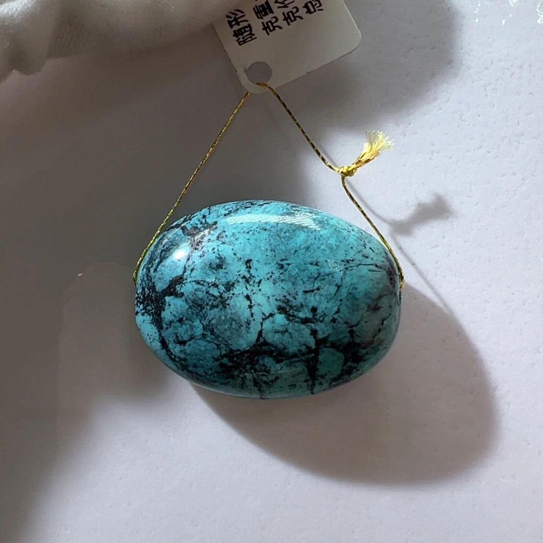 绿松石未镶嵌挂件