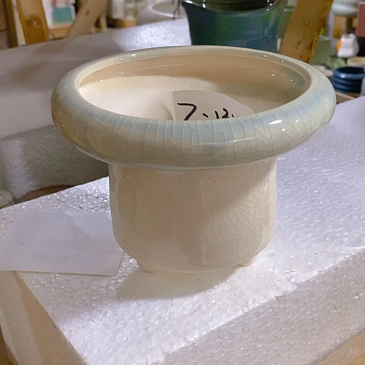 紫砂花盆用****3早6:30放漏福利花盆有孔