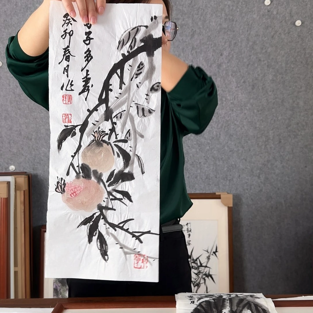 国画纯手绘 福利品 孤品