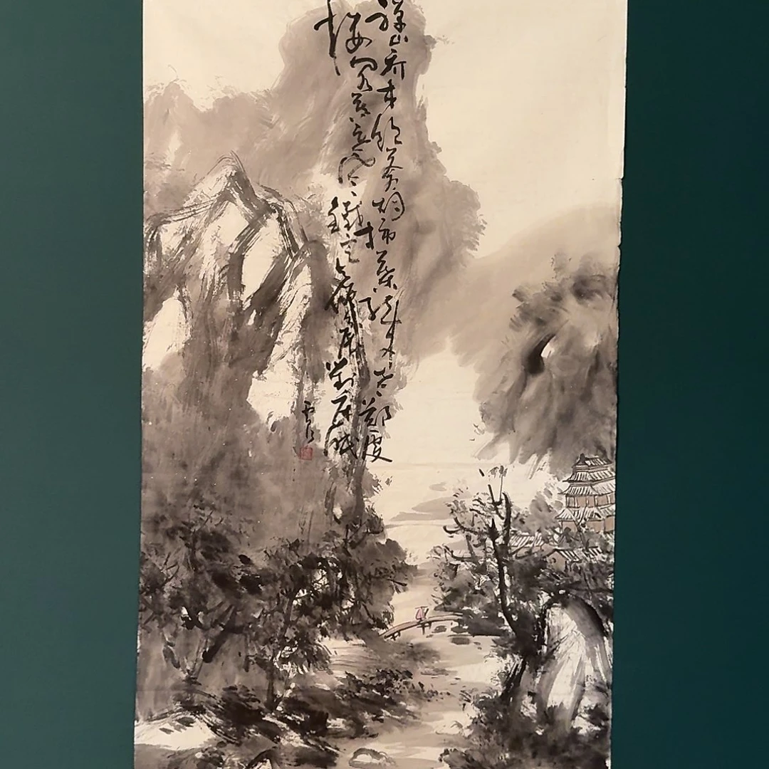 国画雷公老师作品