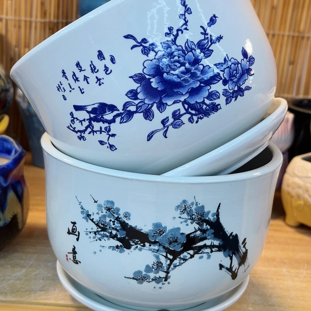 【闪购商品】陶瓷花盆