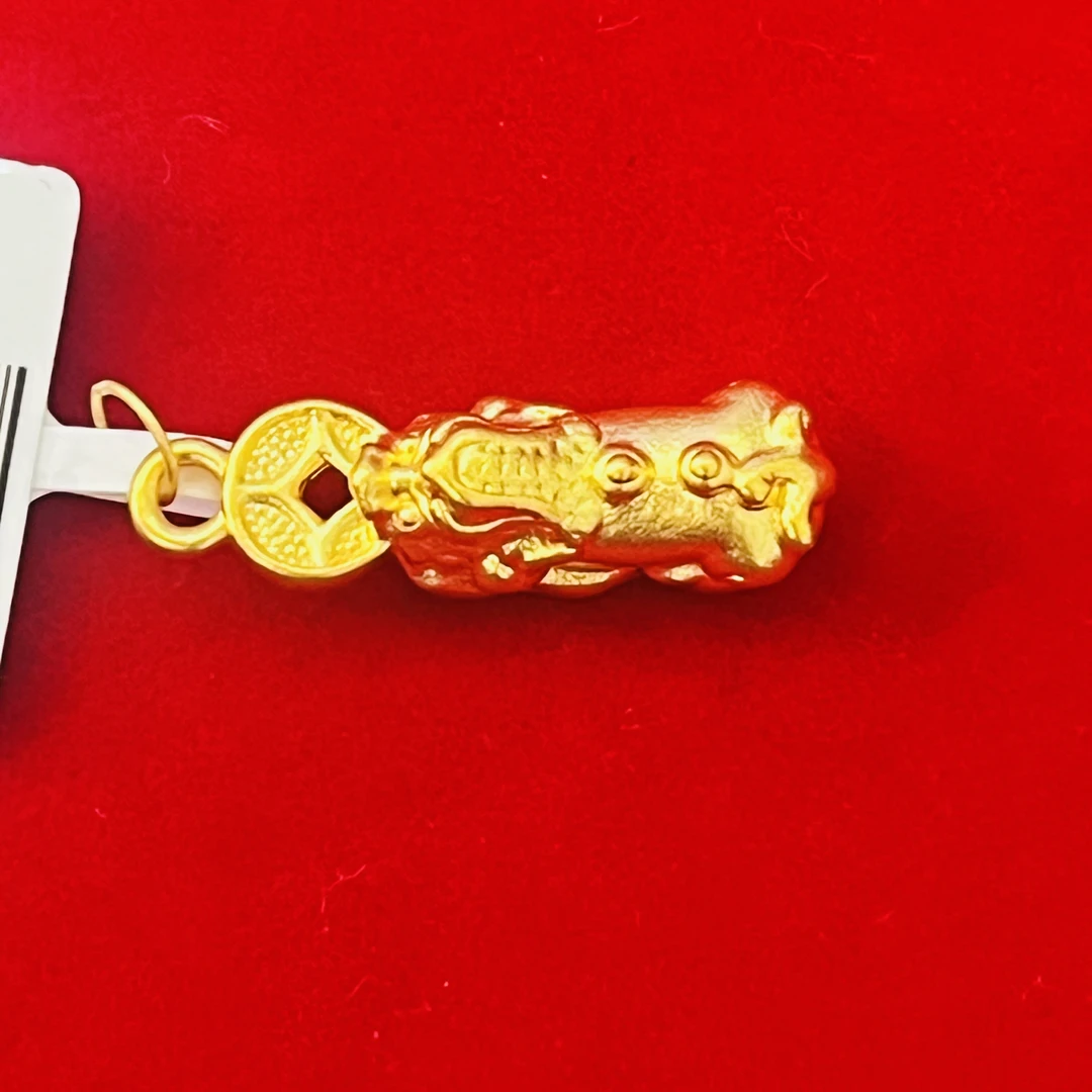 【夏夏专享】足金999饰品 貔貅吊坠 0.27 GP