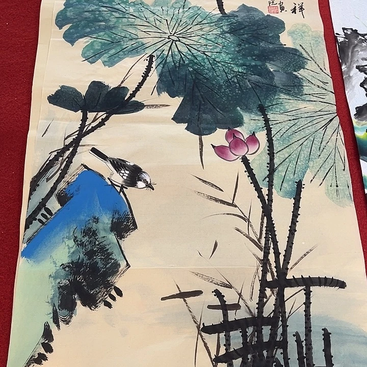 国画一二三一二三两四