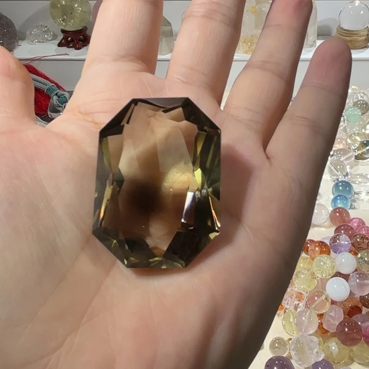 未镶嵌手链水晶黄水晶吊坠