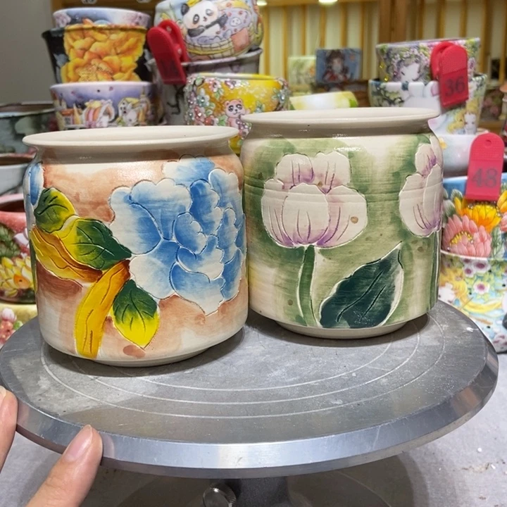 景德镇艺术手绘作品