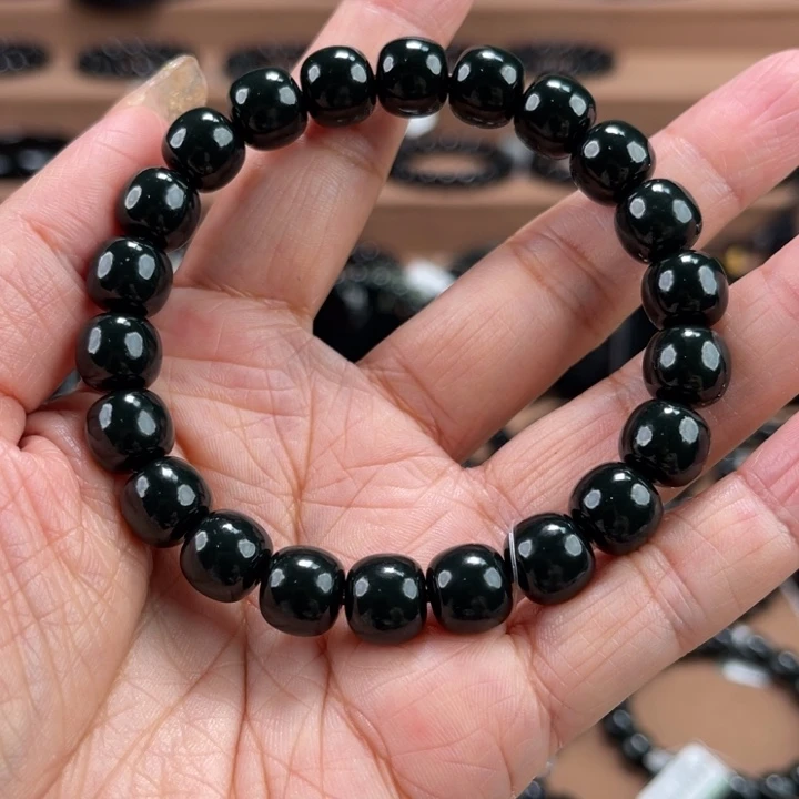 烟***蓑和田玉未镶嵌手链10