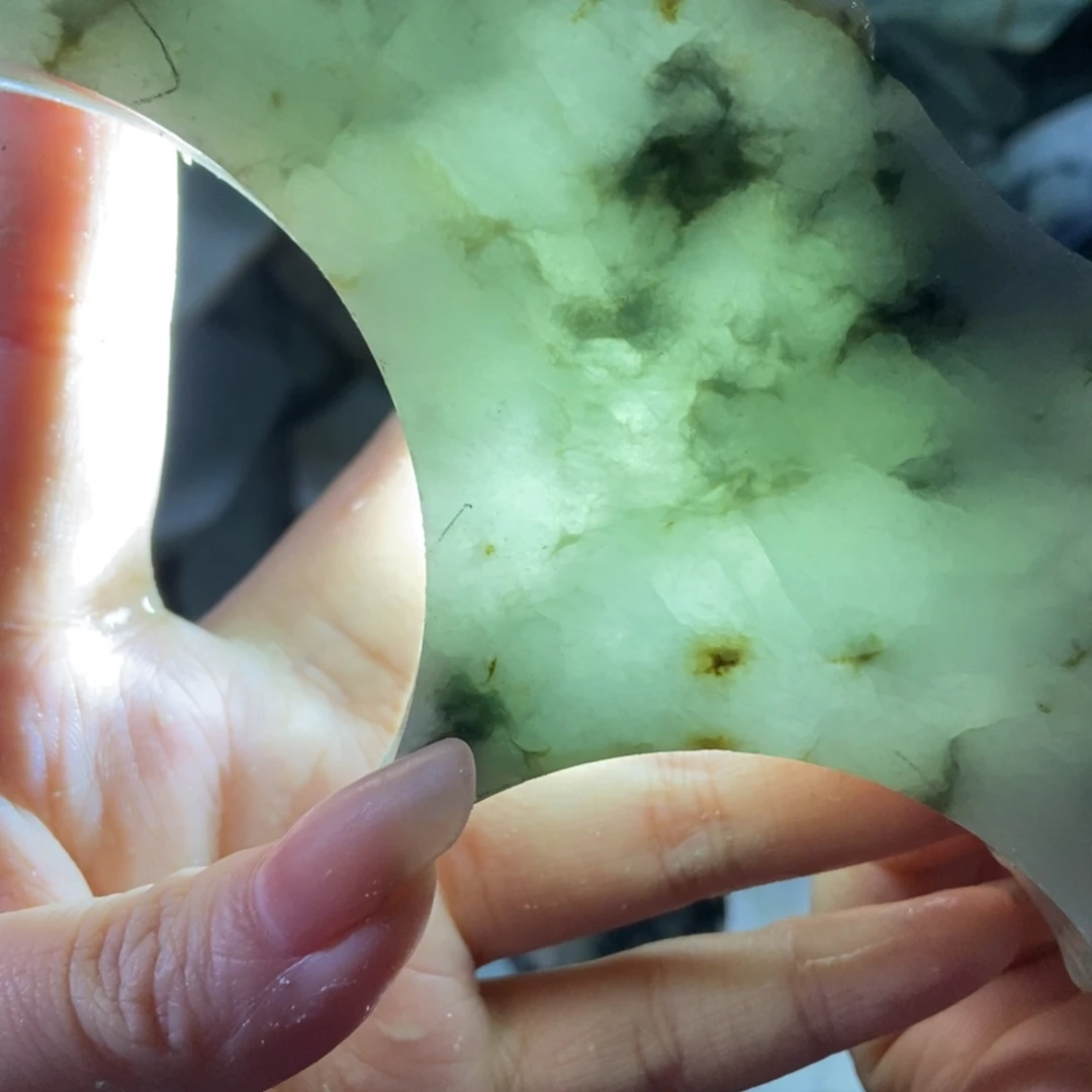 翡翠未镶嵌挂件天然翡翠