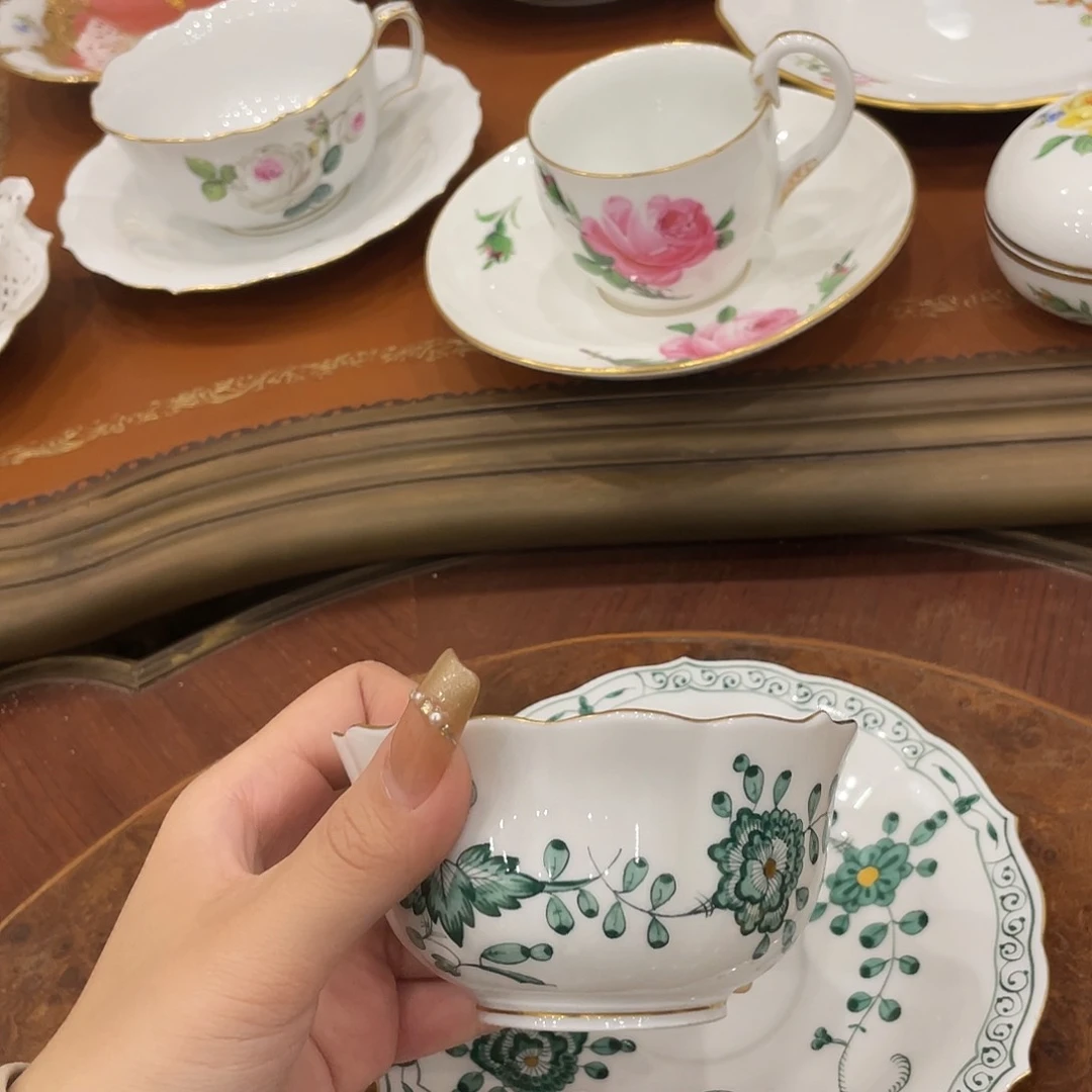 瓷片中古二等印度之花