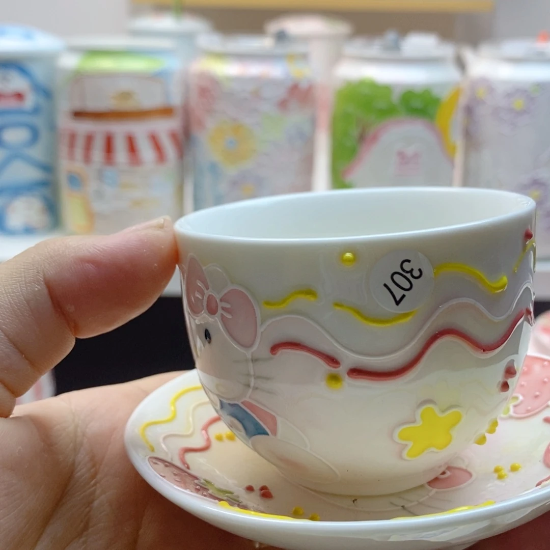 手绘手工制作陶瓷微瑕307