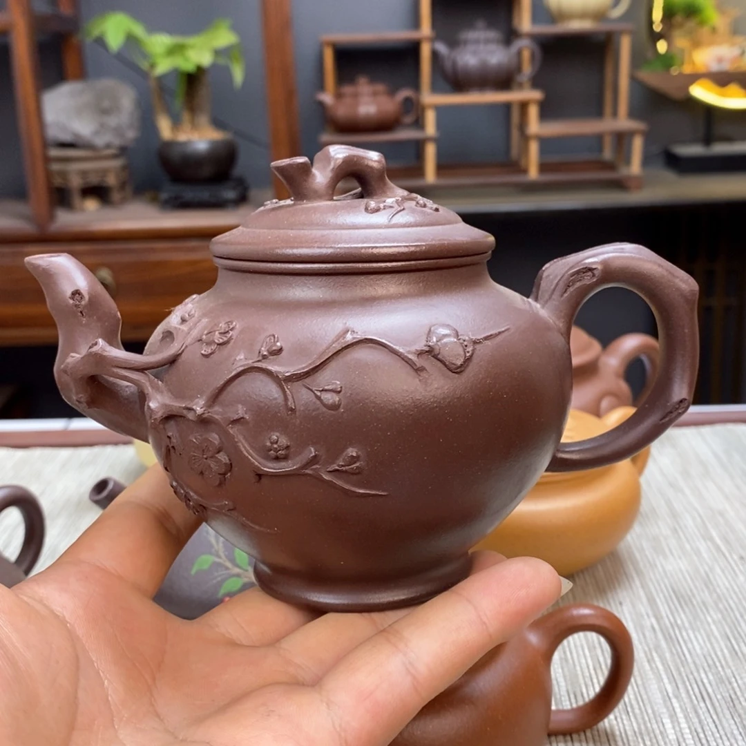 紫泥茶壶容量350毫升