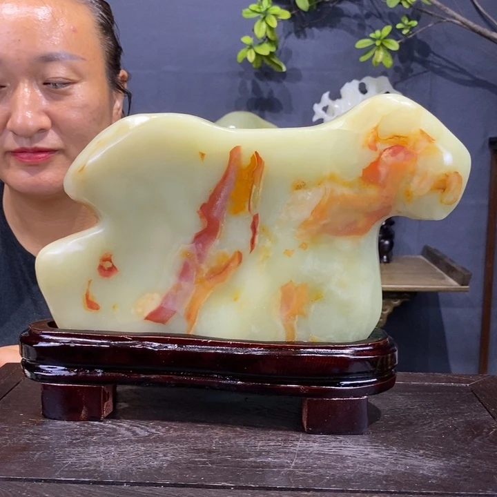 石材精品古青石摆件