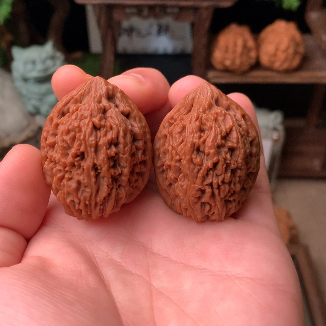 文玩核桃把件38尺寸大蒜头