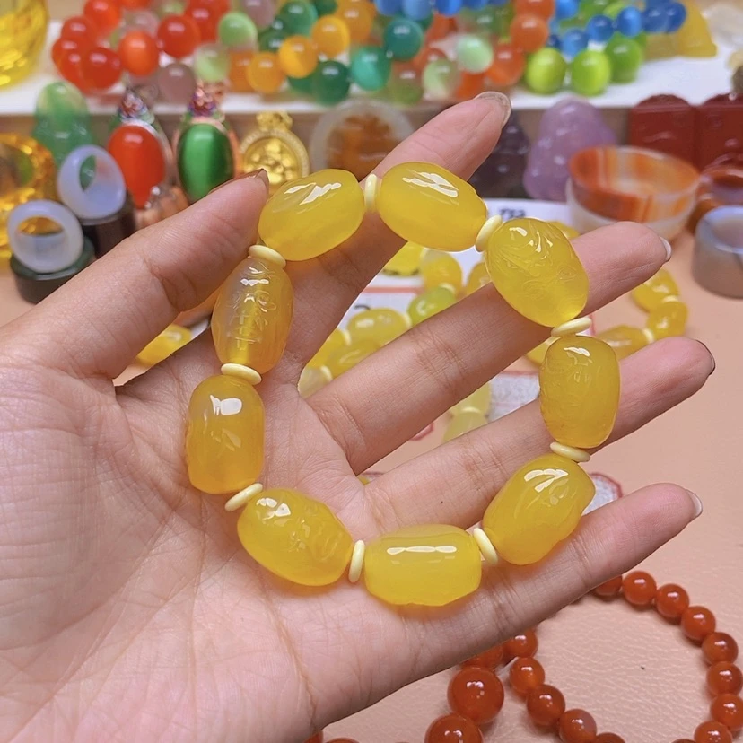 【闪购商品】玛瑙/玉髓颈饰未镶嵌侯*杰