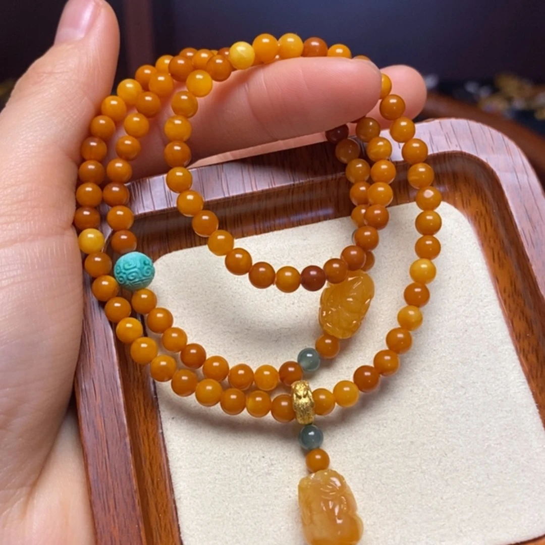 【闪购商品】蜜蜡手链未镶嵌手串