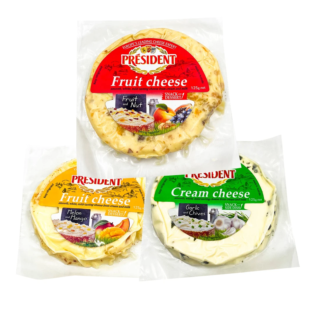 （9.13到期）2包澳大利亚进口总统风味奶油奶酪125g