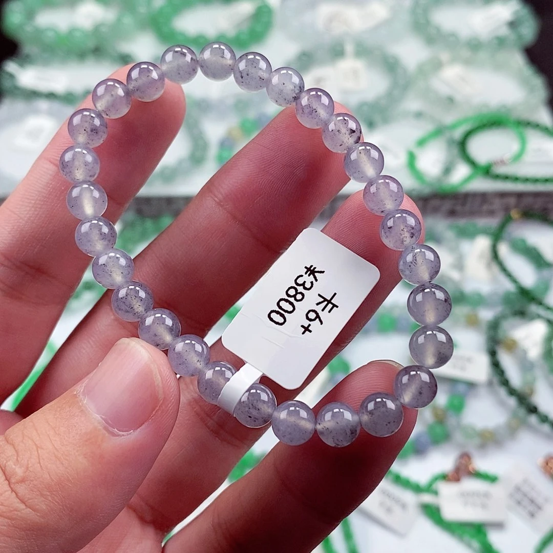 未镶嵌手链翡翠卡6+