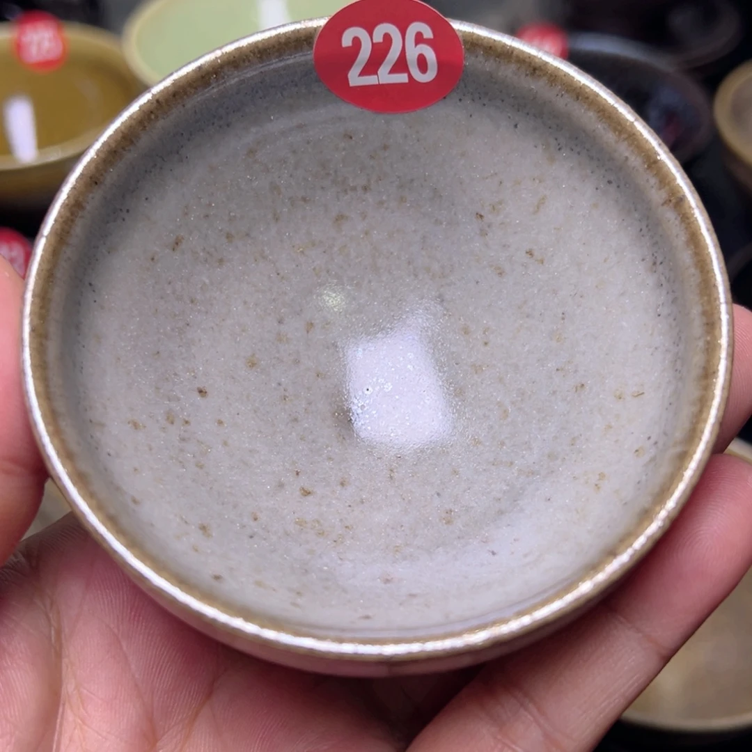 茶盏叶明龙窑柴烧茶盏