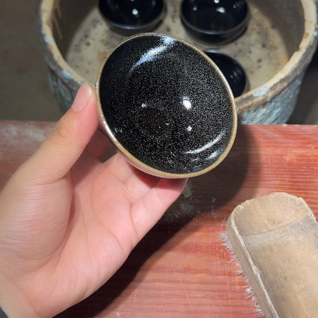 茶盏建窑建盏主人杯