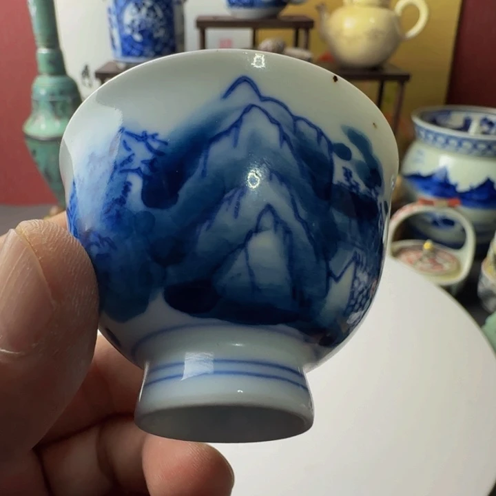 瓷片茗中古物品默认瑕疵