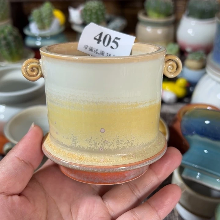 口6 手工花盆满30包邮