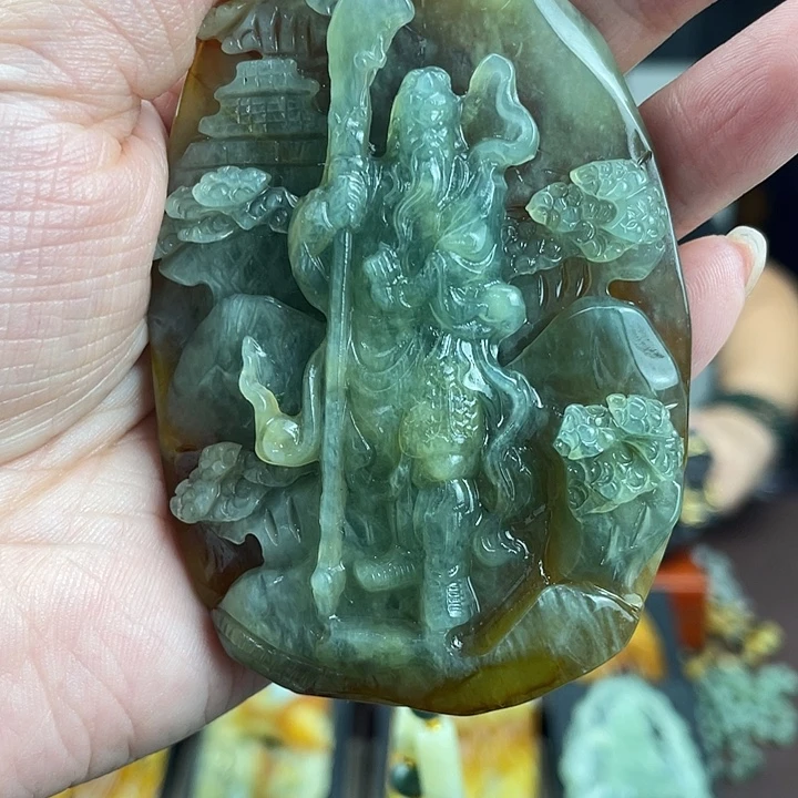 未镶嵌蛇纹石玉颈饰
