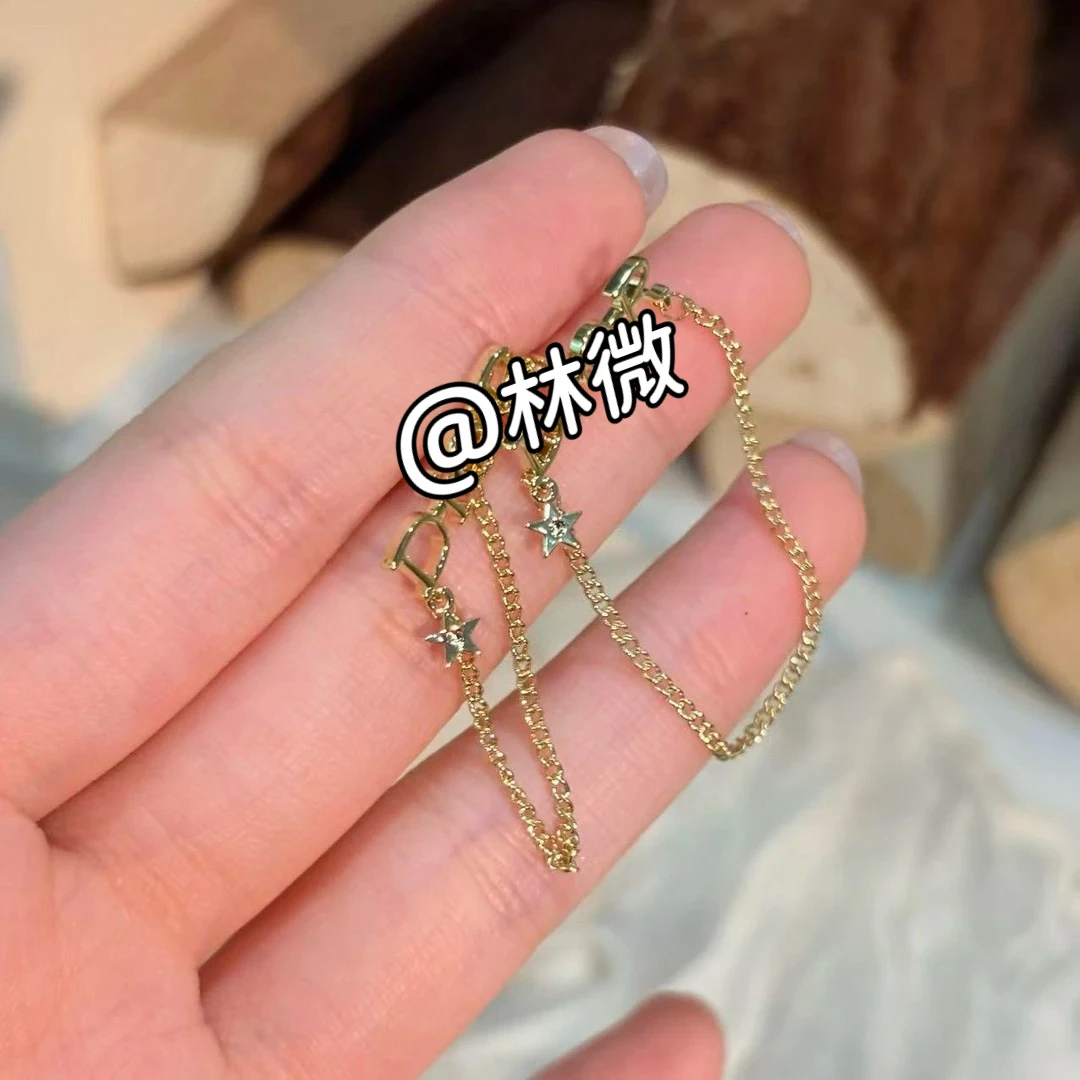 钛钢耳饰 简约气质时尚百搭精致轻奢爱心耳环G009
