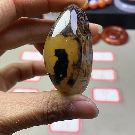 玛瑙/玉髓吊坠(不含链)未镶嵌悟*生