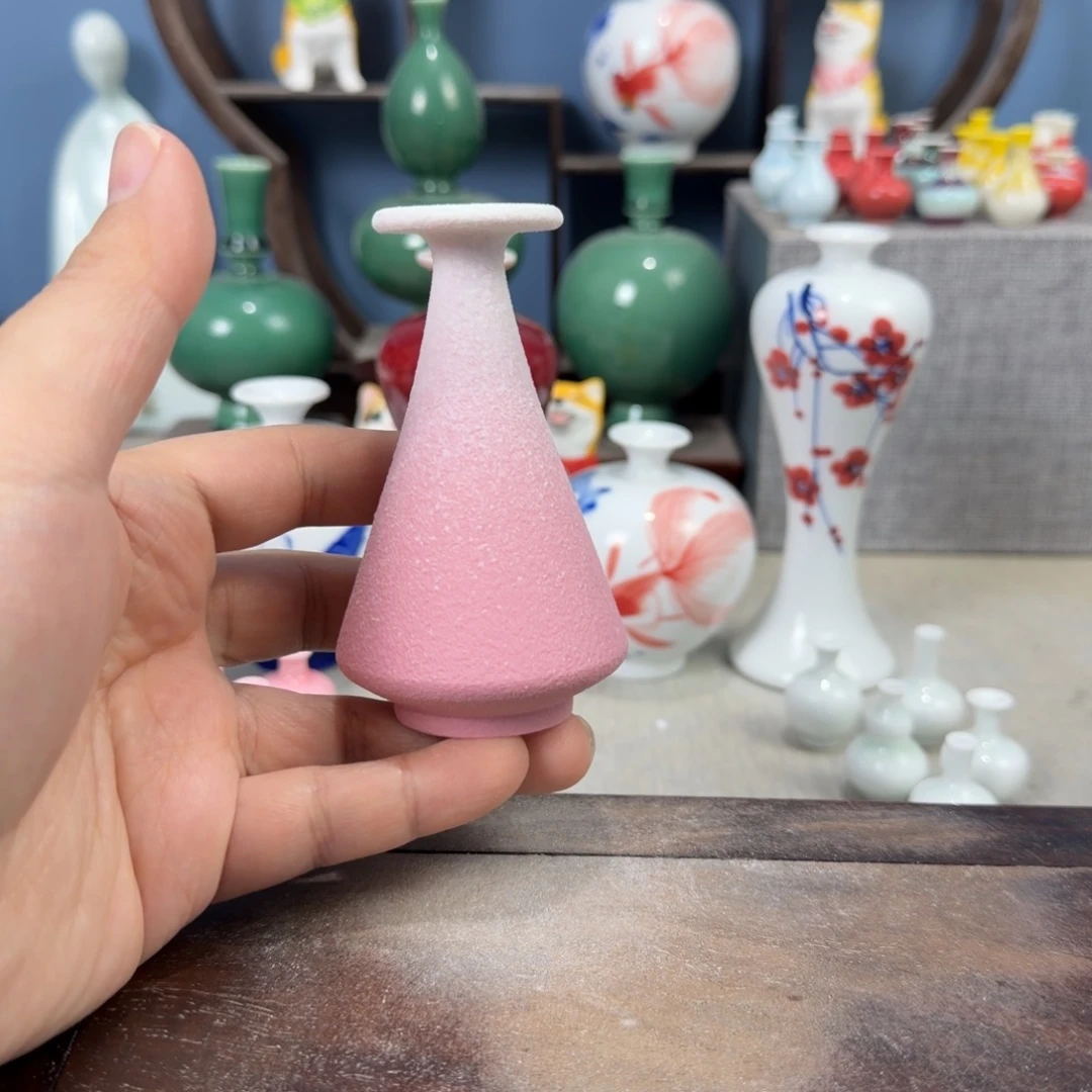 陶瓷手工小花器摆件