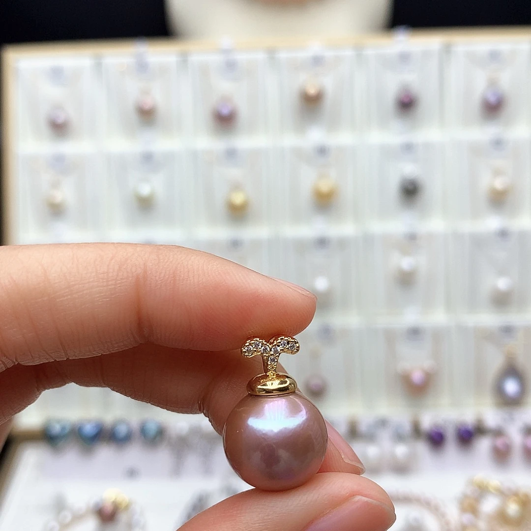 颈饰淡水珍珠合金