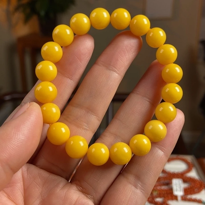 琥珀手链未镶嵌蜜蜡手串9