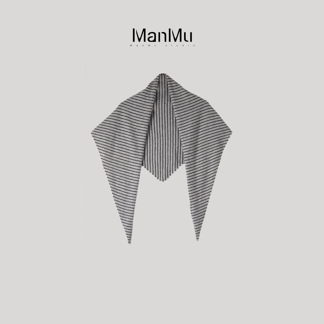 满目ManMu 【张琪专属】高级定制休闲气质100羊毛披肩350296