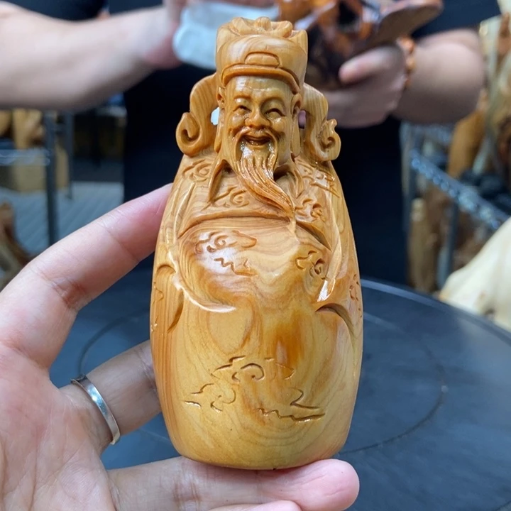 柏木（崖柏）手把件