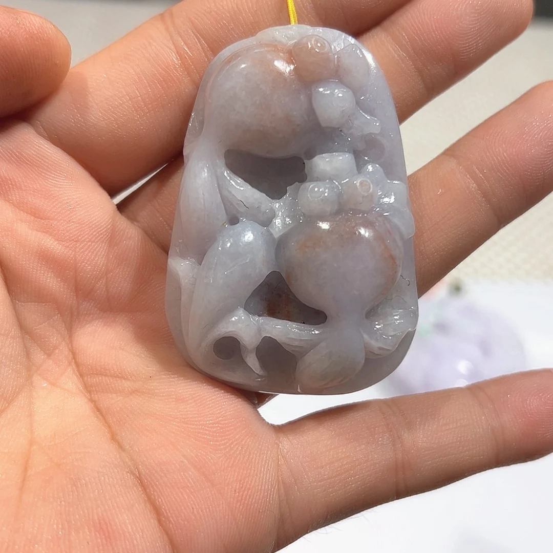 翡翠未镶嵌颈饰挂件