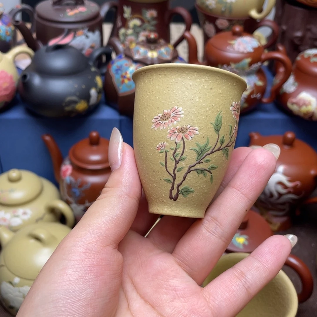 茶杯紫砂紫砂主人杯50cc
