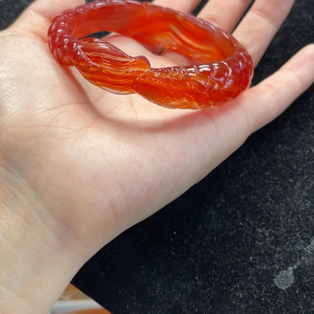 玛瑙/玉髓未镶嵌手镯