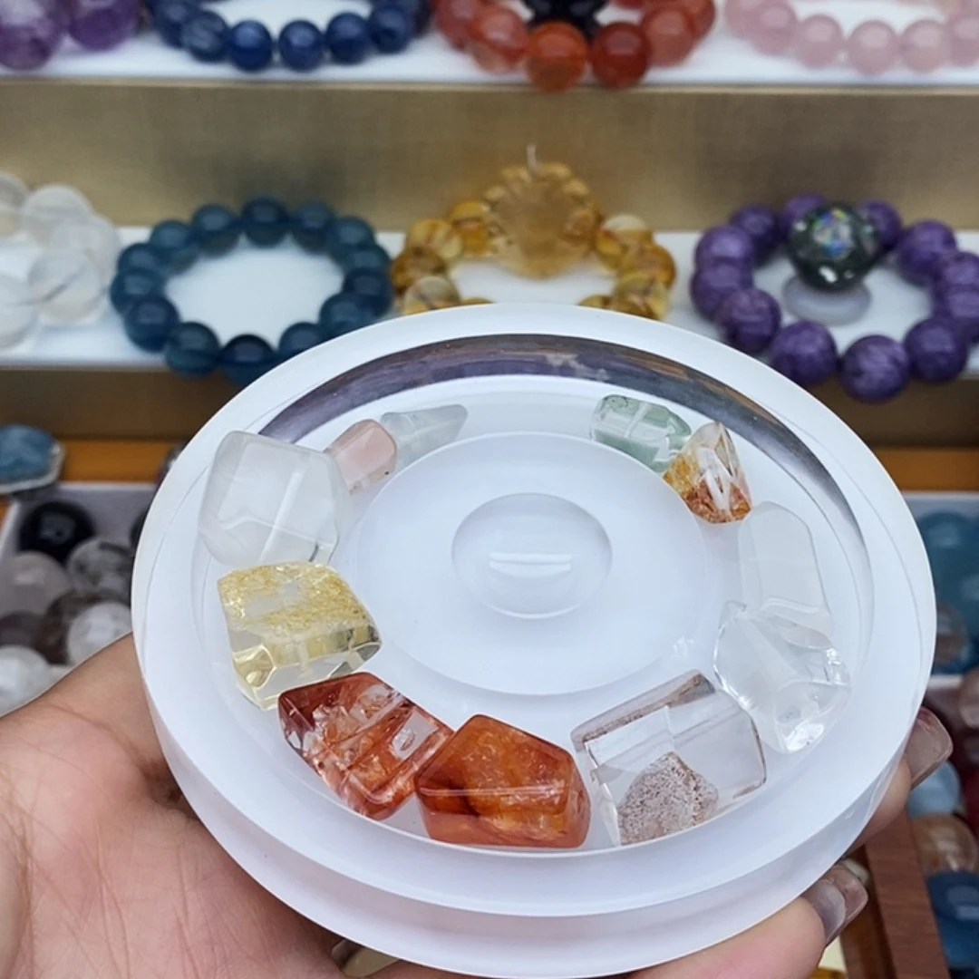 紫晶珠宝半成品未镶嵌小**球