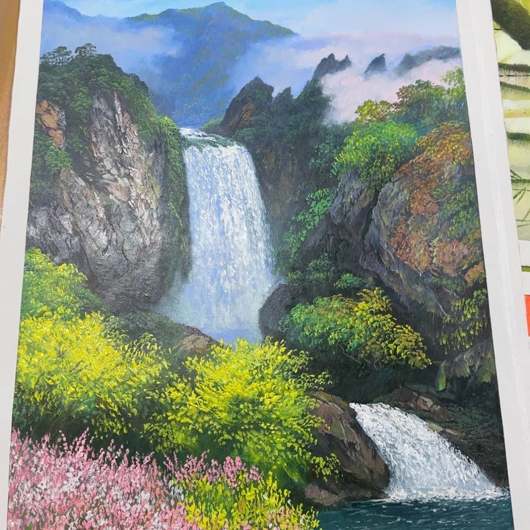 油画你在我心里是个