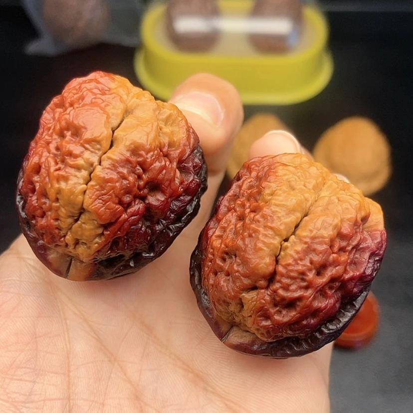 【闪购商品】把件文玩核桃40尺老蟾头