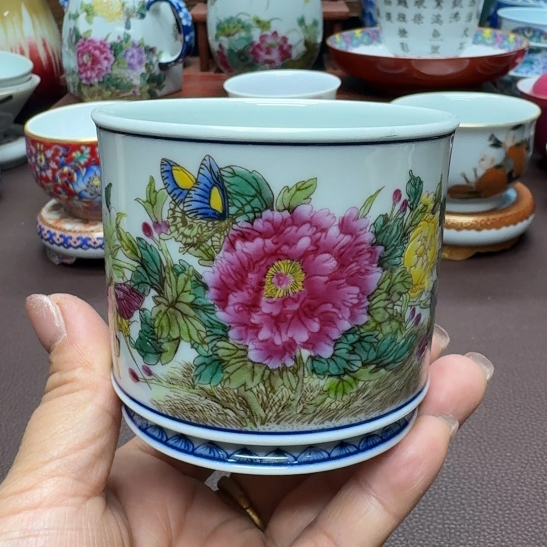 瓷片景德镇仿古手工制作精品展示