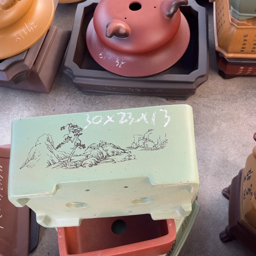 花盆紫砂盆景艺术