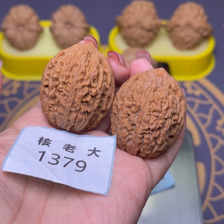 把件文玩核桃大蒜头35.1379