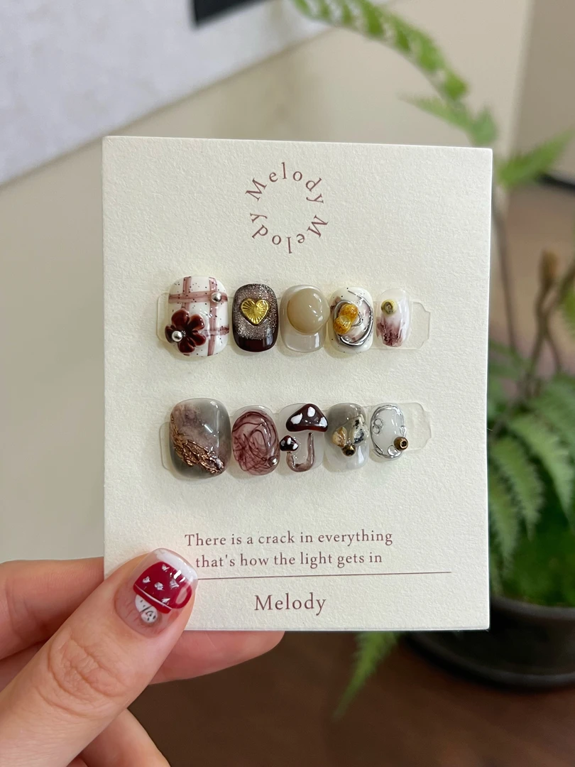 【野蘑菇】Melody纯手工穿戴甲